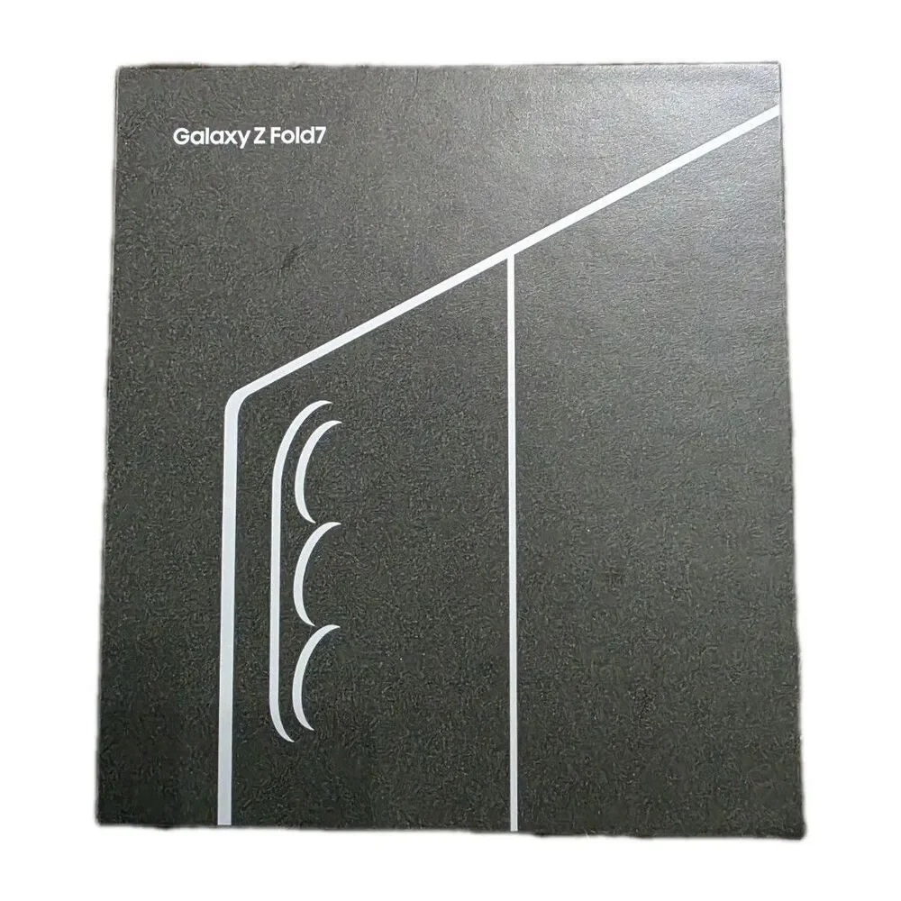 Samsung Galaxy Z Fold 7 EMPTY BOX ONLY, BOX ONLY For Jet Black 256GB Replacement